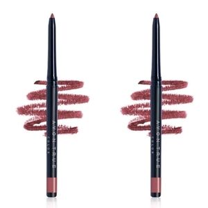 TWO Avon True Color Glimmersticks Retractable Lip Liner  - RED BRICK